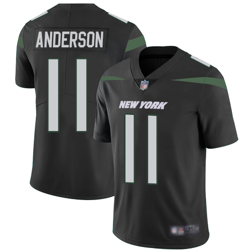 New York Jets Limited Black Men Robby Anderson Alternate Jersey NFL Football #11 Vapor Untouchable